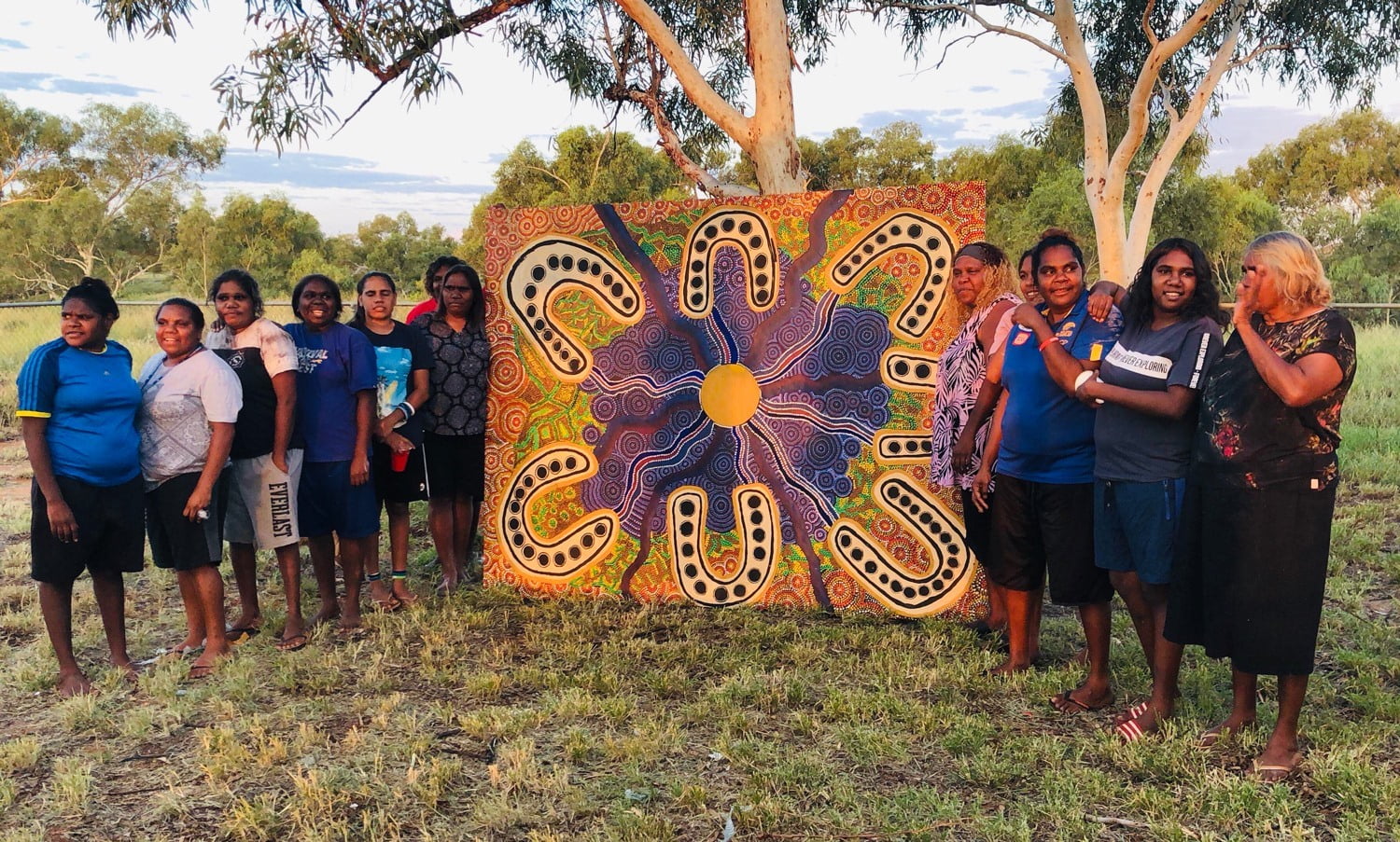 Irrungadji Artists in Residence, Aboriginal Art Exhibition